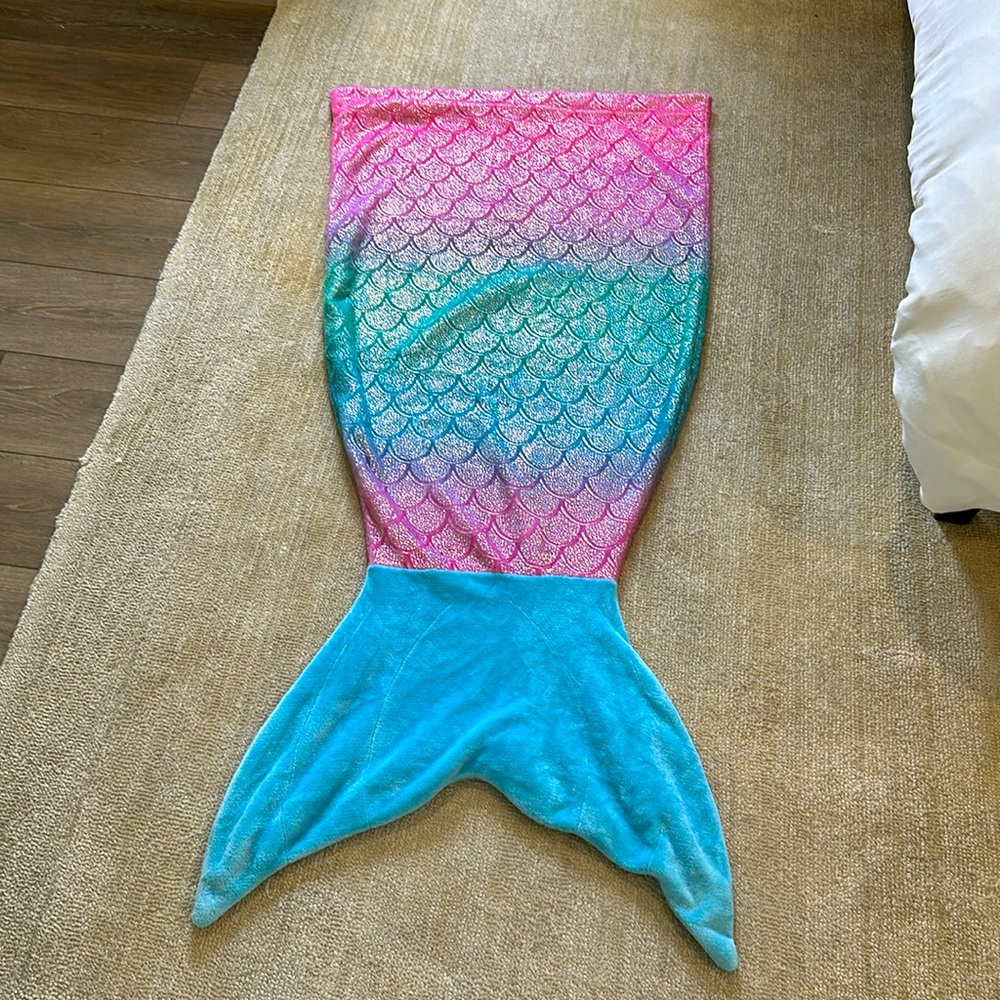 Mermaid tail sleeping bag from Justice